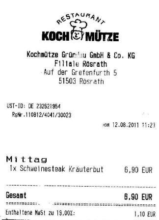 ehrb Hffner Kochmtze Restaurant